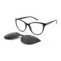 LV.MU.1295-0101.1  Armacao Para Oculos de Grau Feminino Chilli Beans Multi Polarizado Preto -3-
